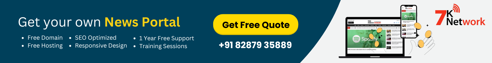 best news portal development company in india